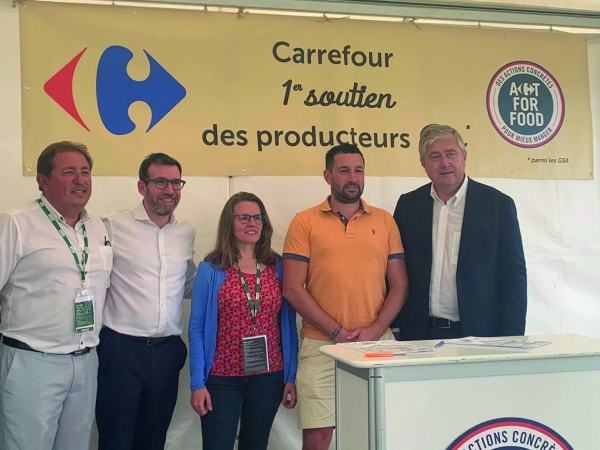 L'enseigne Carrefour réaffirme son soutien au bio français