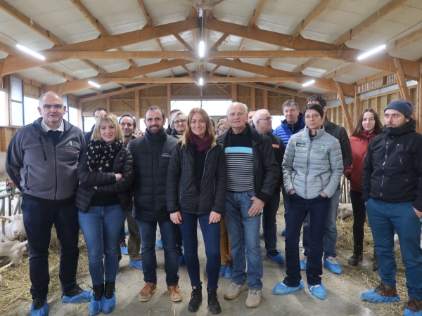 Virginie Peyrard à Charpey : une installation réussie en élevage caprin