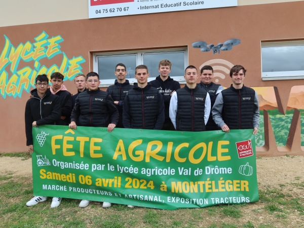 Grande fête agricole au lycée du Val de Drôme
