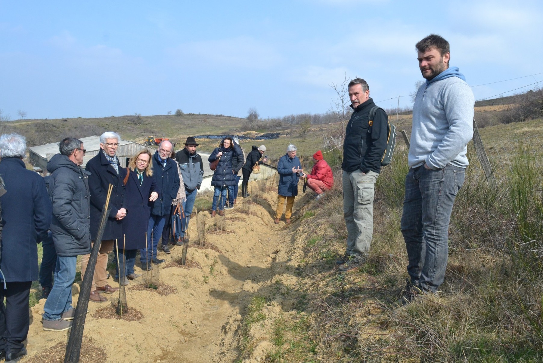 PERMACULTURE Keyline design : une expérimentation en Ardèche