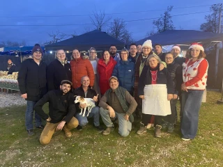 Ces agriculteurs présents sur les marchés de Noël