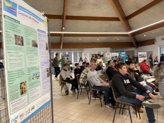 Adice a organisé son premier salon caprin à Beaumont-lès-Valence