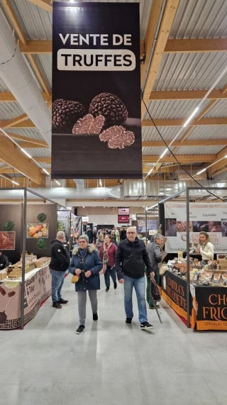 Près de 11 800 visiteurs au Salon truffe, vin et chocolat