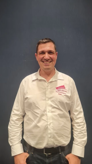 Damien Mura à la tête de Jeunes Agriculteurs de la Drôme