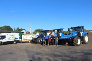 Comparatif consommation : le New Holland T6-180 Méthane Power plus sobre que le T6-180 GNR