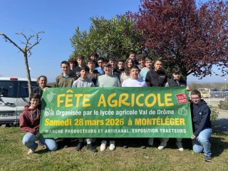 La fête agricole du lycée Val de Drôme a lieu ce samedi