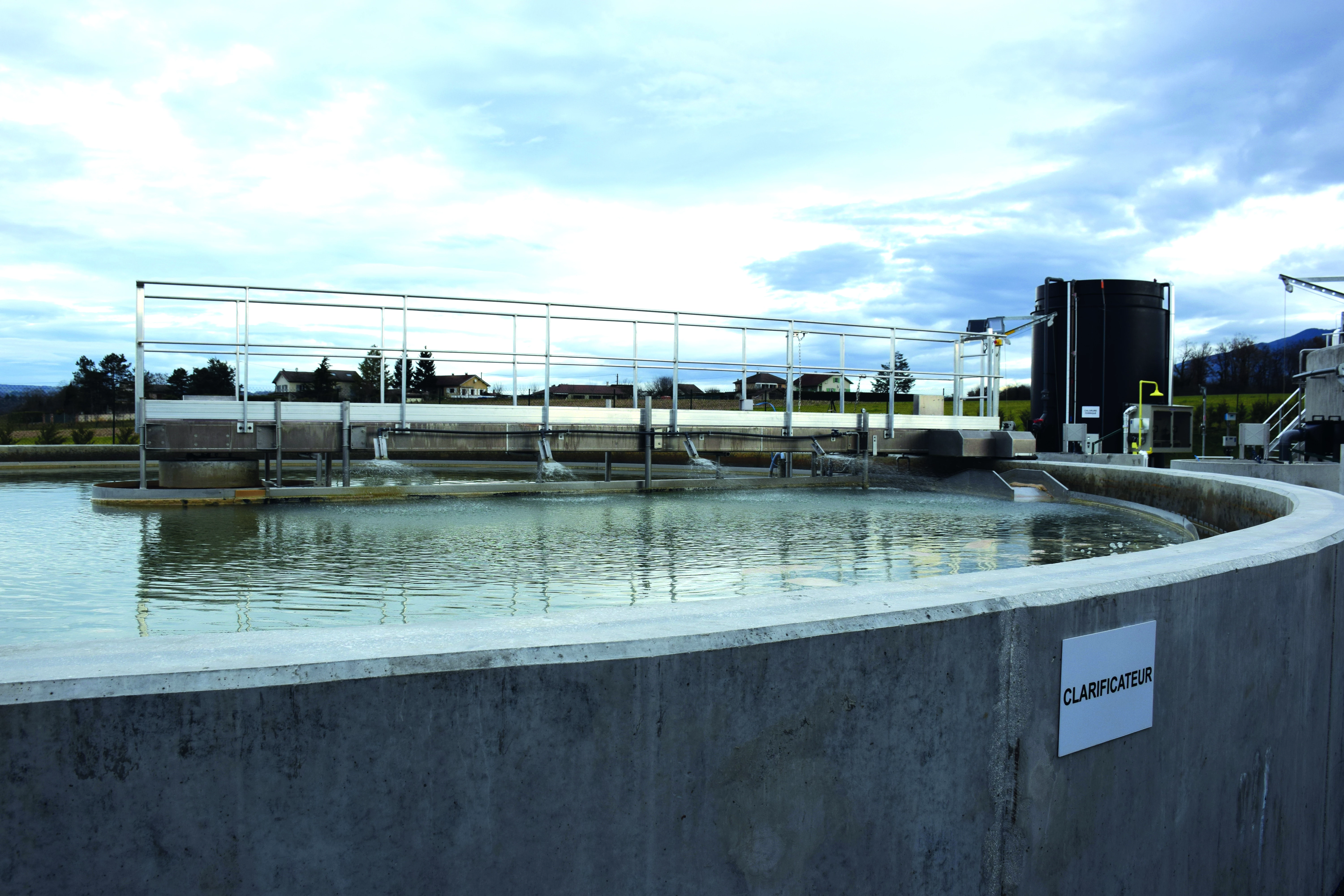 Une station par épuration biologique