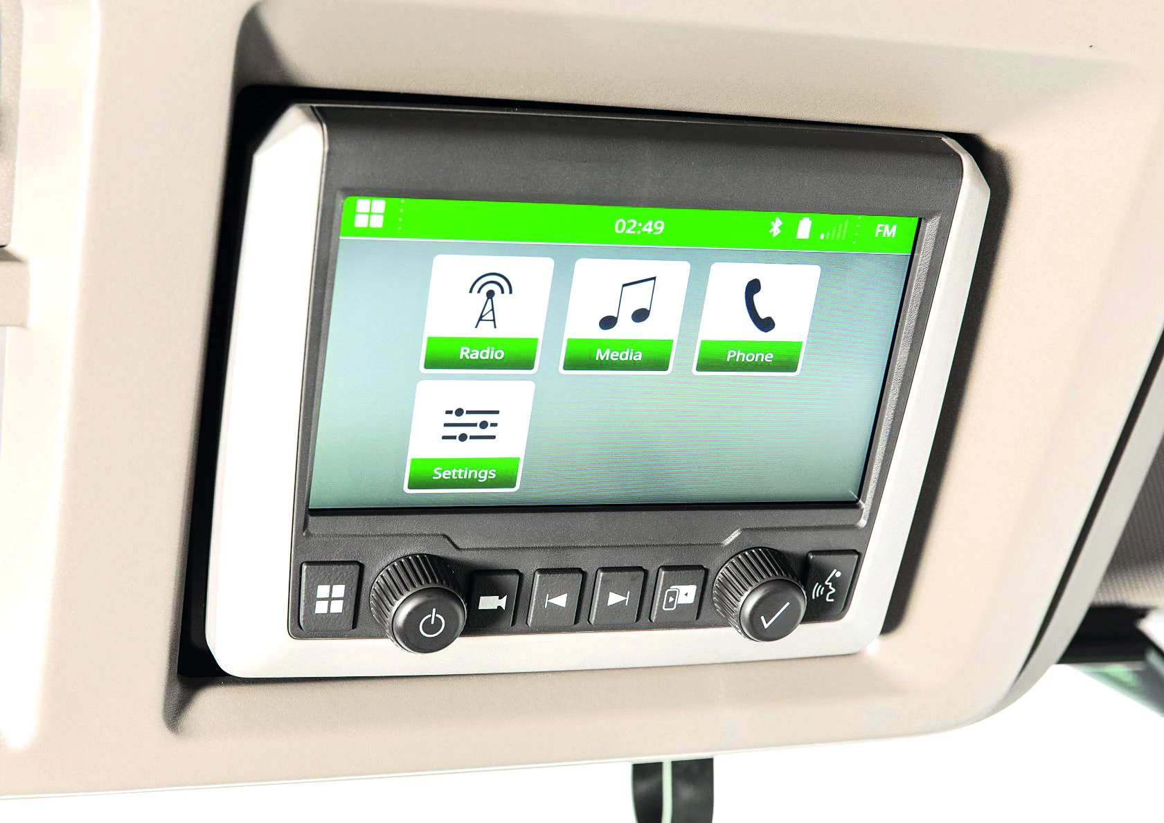 Radio, phares et climatisation ajustés dans le terminal