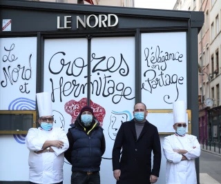 L'AOC Crozes-Hermitage solidaire des restaurateurs et artistes