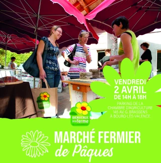 Vendredi 2 avril : Marché fermier de Pâques