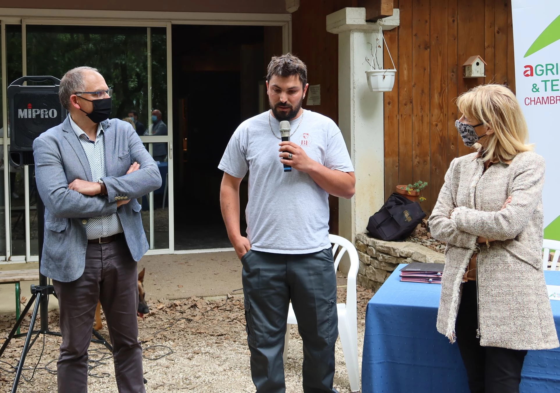 Florian Bacconnier, jeune viticulteur en agriculture biologique