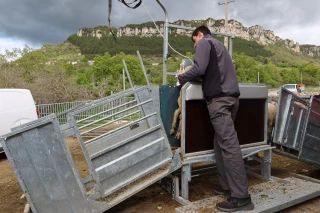  La cage de contention à paroi souple variable