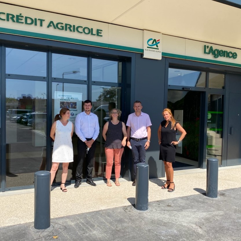 Crédit Agricole Sud Rhône Alpes : une nouvelle agence à Tain-l’Hermitage 