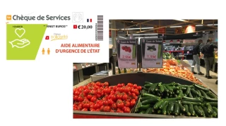 Le chèque alimentaire repoussé en 2022