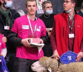 Adrien Chambon, lauréat des Ovinpiades 2022