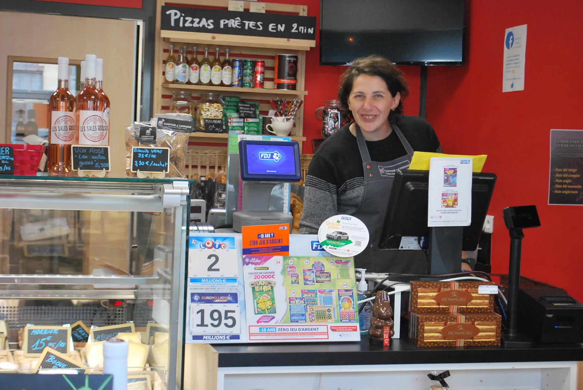 Comptoir de campagne, véritable lieu de vie