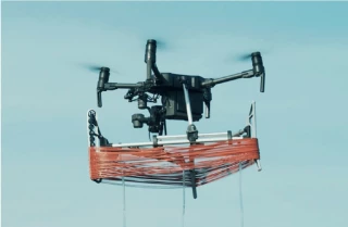 Confusion sexuelle par drone : une solution de biocontrôle contre le carpocapse