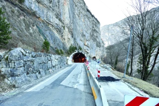 Travaux sur la RD 518,  route des Grands Goulets
