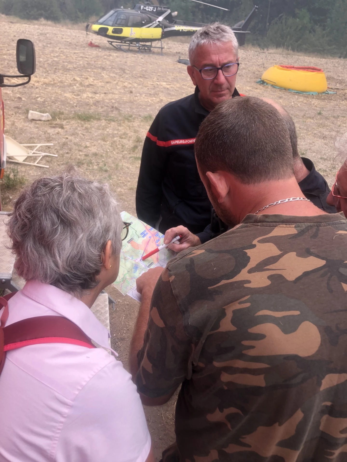 Matériel et connaissance du terrain face au feu