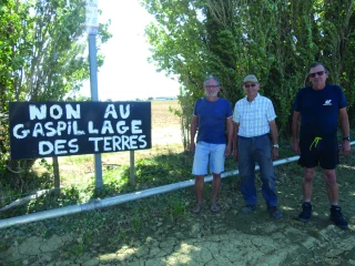 Échangeur autoroutier : des terres agricoles en sursis