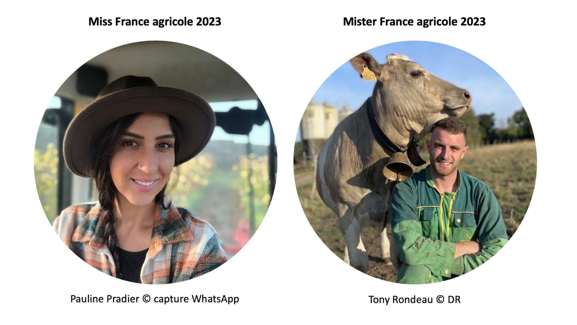 Les Mister et Miss agricoles 2023