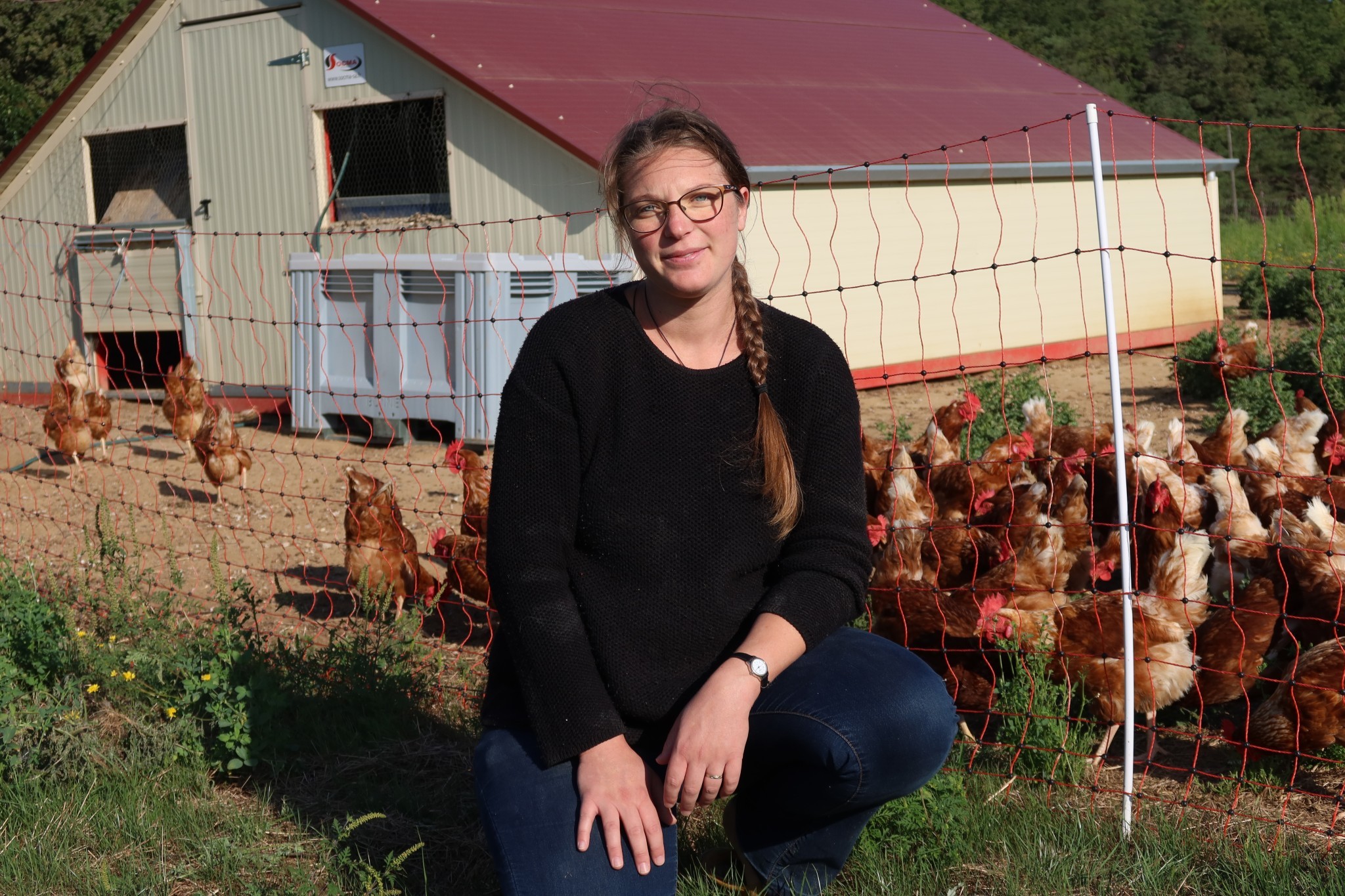 Loriane Mazard : « J’élève désormais mes propres poulettes »
