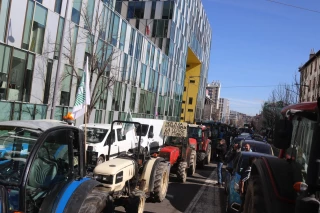 FDSEA et JA de la Loire ont manifesté en demandant : « Laissez-nous produire » 