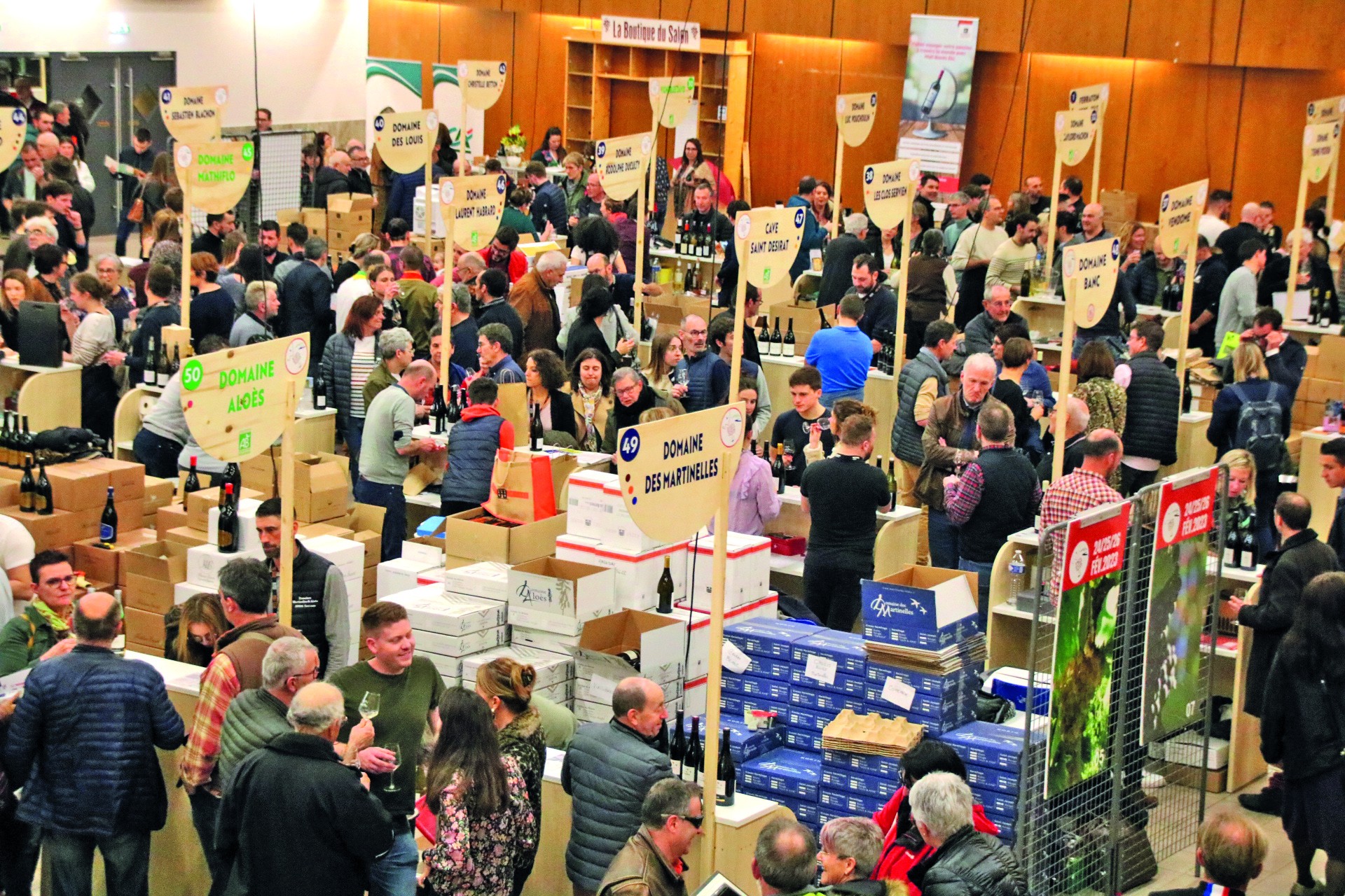 Une belle affluence au salon des vins de Tain-l’Hermitage