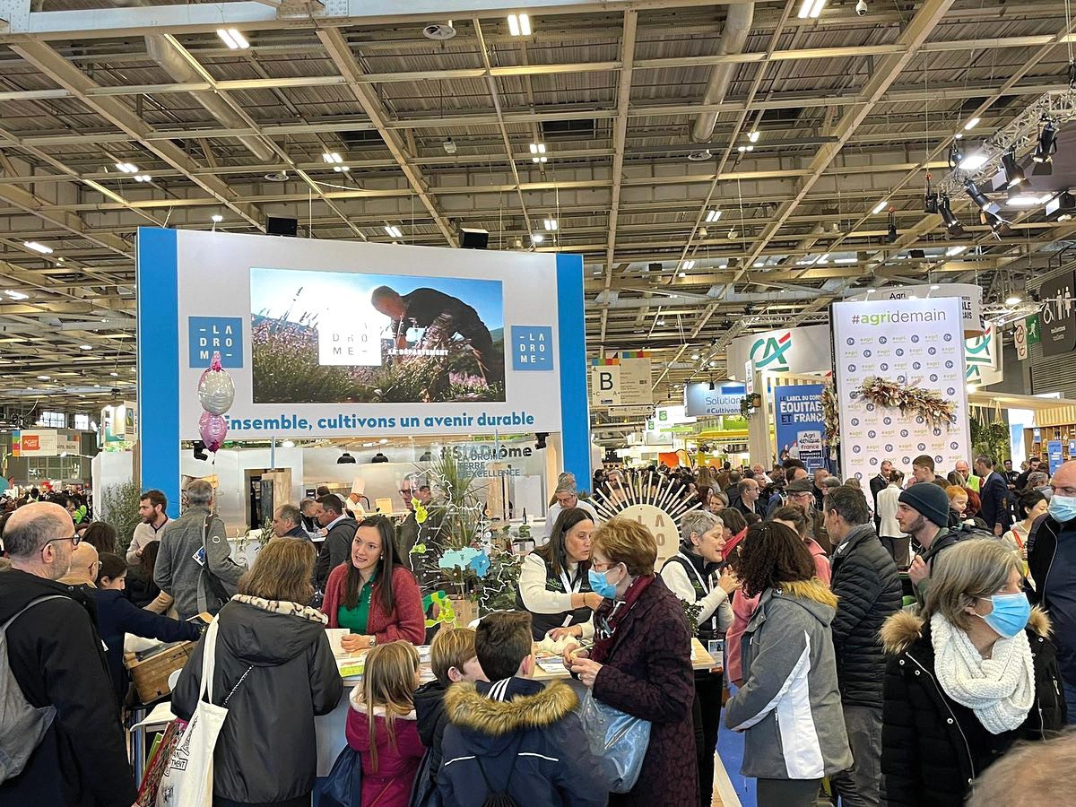Au Salon de l’agriculture, la Drôme a vanté sa durabilité