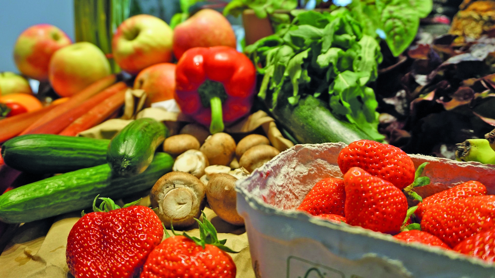 Fruits et légumes frais : la confiance reste à un niveau élevé