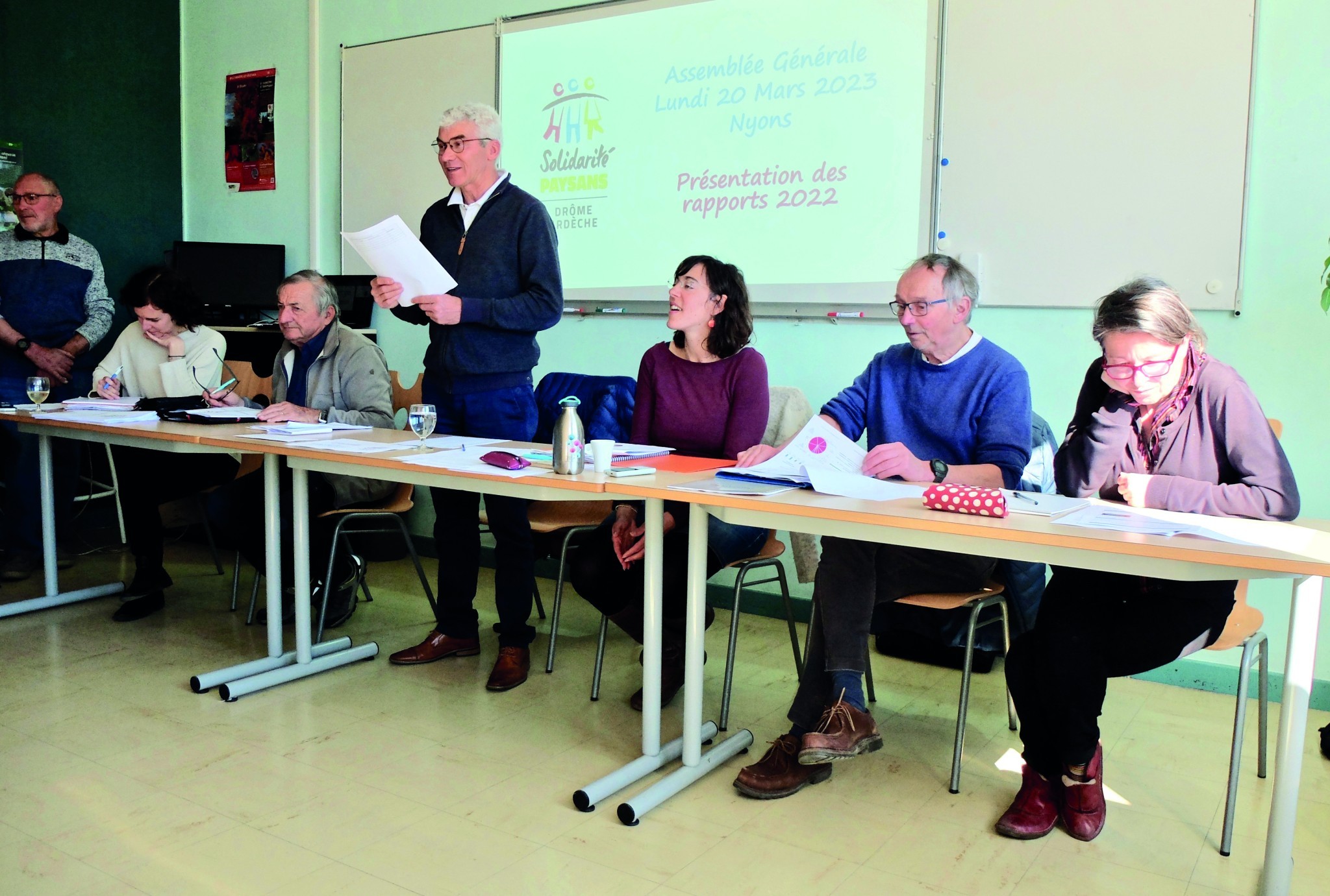 « Solidarité Paysans » Drôme-Ardèche : + 38 % d’exploitants accompagnés
