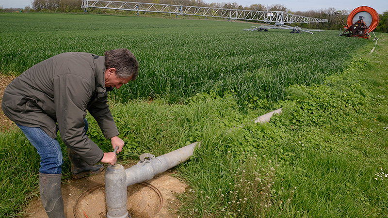 Irrigation des céréales 2023 : quel bilan fin mars ?