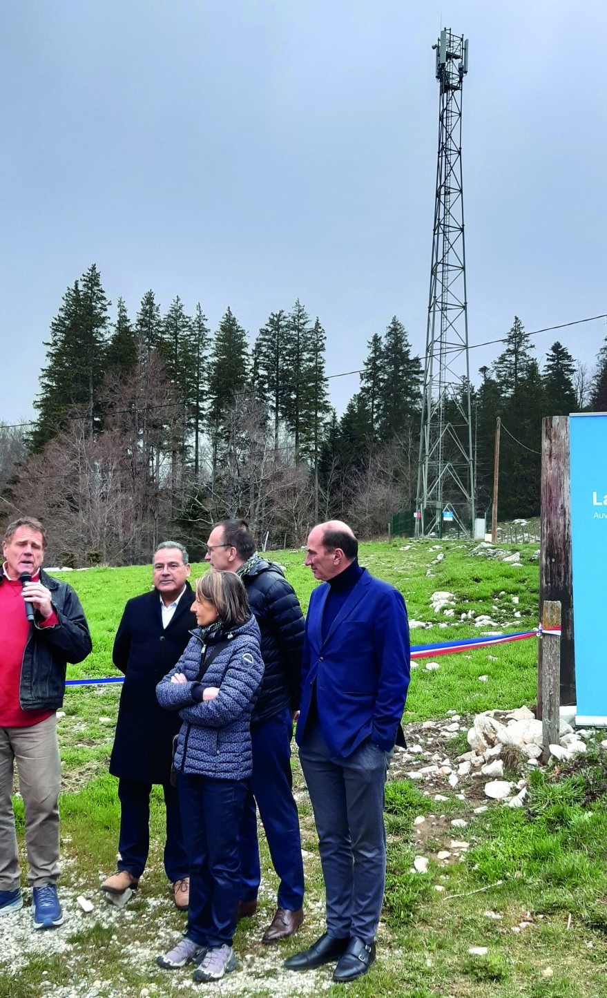 Téléphonie mobile : quatre pylônes inaugurés