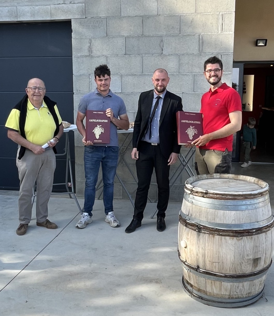 Salon des vins de Tain-l’Hermitage : remise officielle des ampélographies