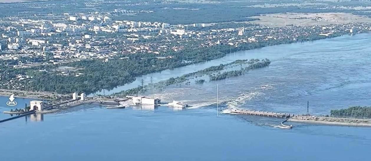 Sabotage du barrage de Kakhovka : des milliers d’ha sous les eaux