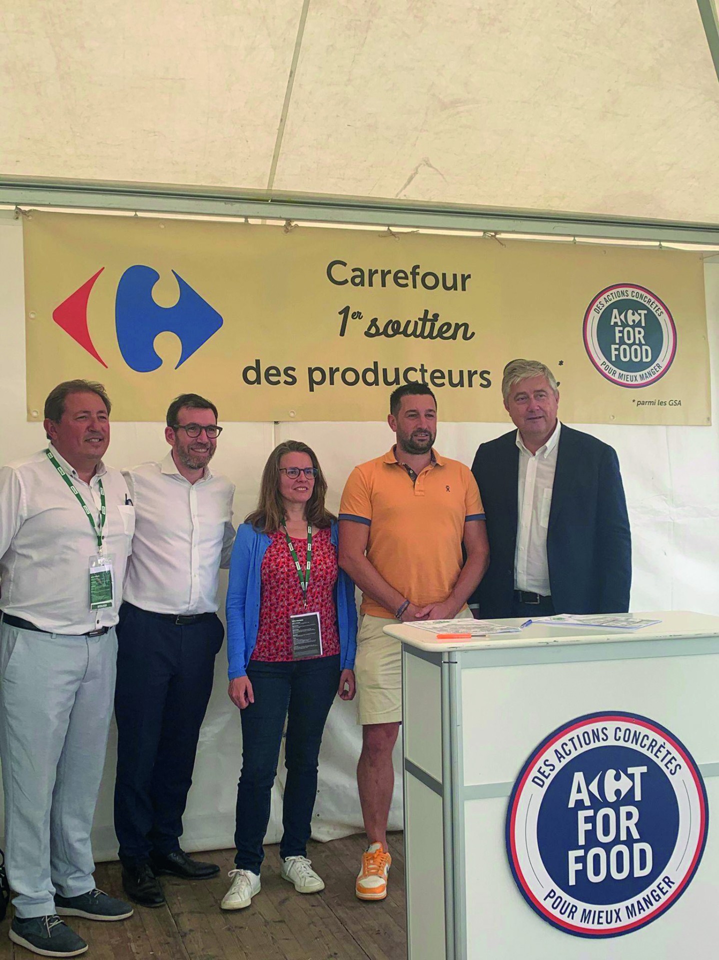 L'enseigne Carrefour réaffirme son soutien au bio français