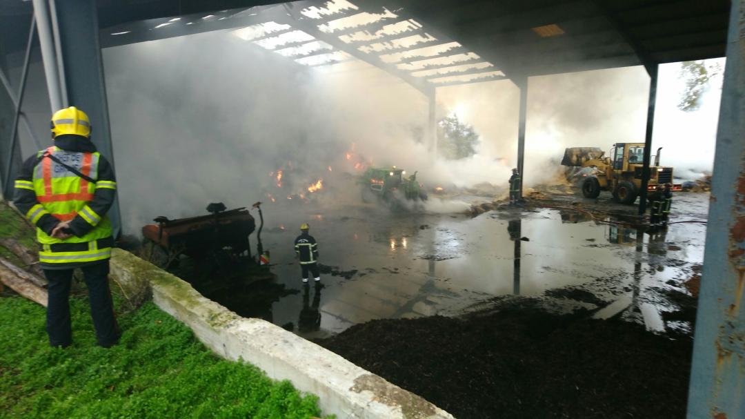 Bâtiment agricole incendié à Soyans : une enquête est ouverte