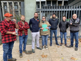 Ce qu'ils ont dit lors de la manifestation FDSEA-JA Drôme