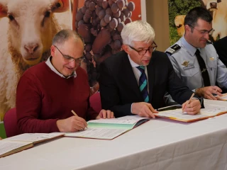 Une convention pour la sécurité des exploitations agricoles