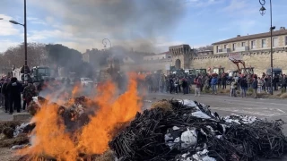 La colère agricole s'est déversée à Avignon