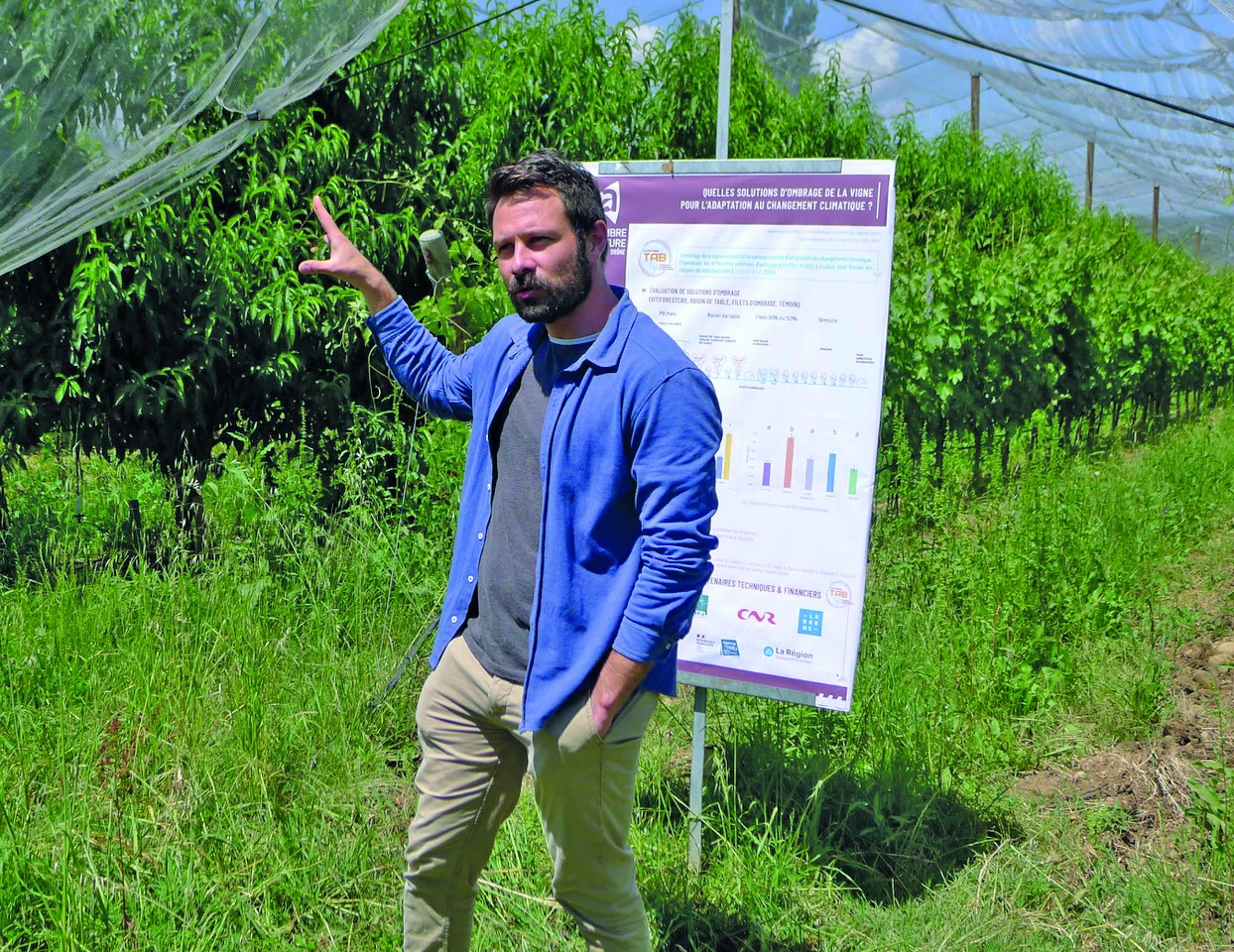 Des parcelles témoins expérimentales