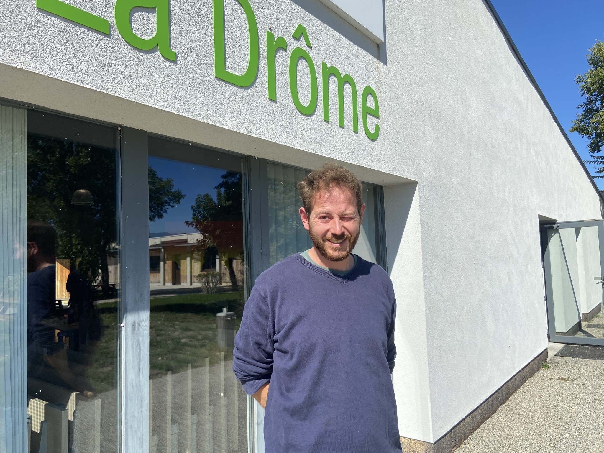 Jean-Charles Jouve a témoigné de l’expérience d’installation d’une centrale photovoltaïque de la Cuma de La Répara-Auriples. ©MEAD26