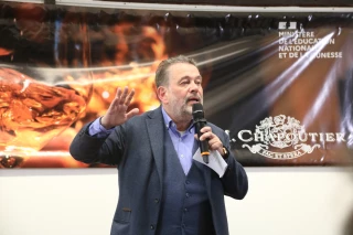 Michel Chapoutier, commandeur de la légion d'honneur agricole