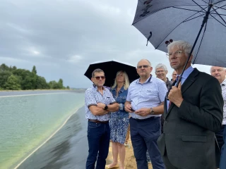 À Bren, une retenue d’eau collinaire pour plus de résilience 