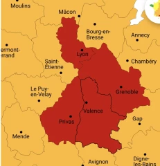Canicule intense : records battus dans la Drôme, l’Ardèche, l’Isère et le Rhône