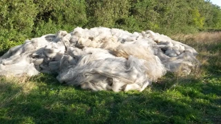 Collecte de films d'élevage, ficelles et filets usagés