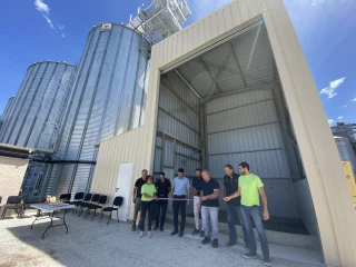 À Crest, le nouveau silo de La Drômoise de céréales envoie du lourd