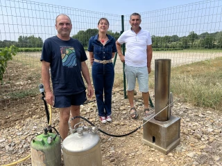 Lutte contre la grêle :   ces viticulteurs qui utilisent le iodure d’argent