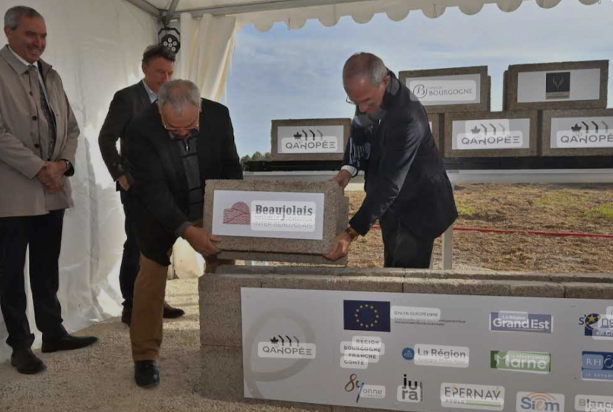 Champagne, Bourgogne et Beaujolais créent une serre bioclimatique commune