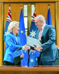 Un accord UE-Australie sous tension pour les filières agricoles